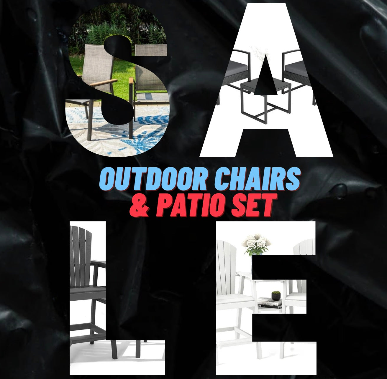 Outdoor Chairs & Patio Set