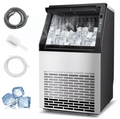 Commercial Ice Machine,100LBS/Day Stainless Steel