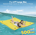 Pad Floating Mat 9' x 6', Yellow