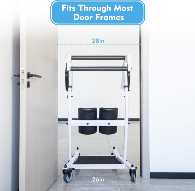 Sit to Stand Lift for Elderly - Stand Assist Patient Lift with Sling
