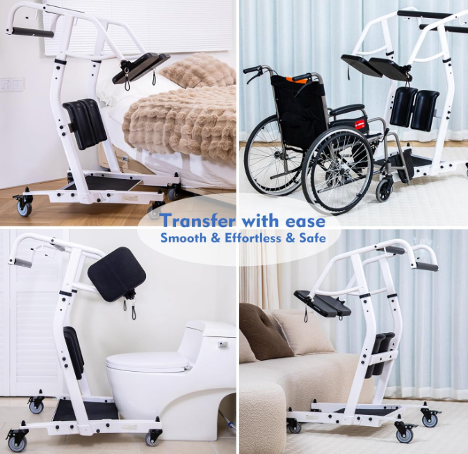 Sit to Stand Lift for Elderly - Stand Assist Patient Lift with Sling
